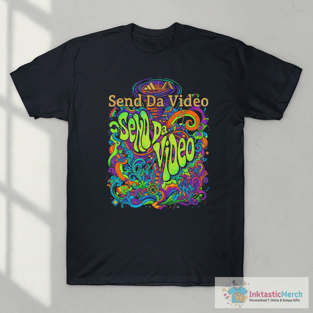 Anthony Edwards Send Da Video T-Shirt 1 Anthony Edwards Send Da Video T-Shirt