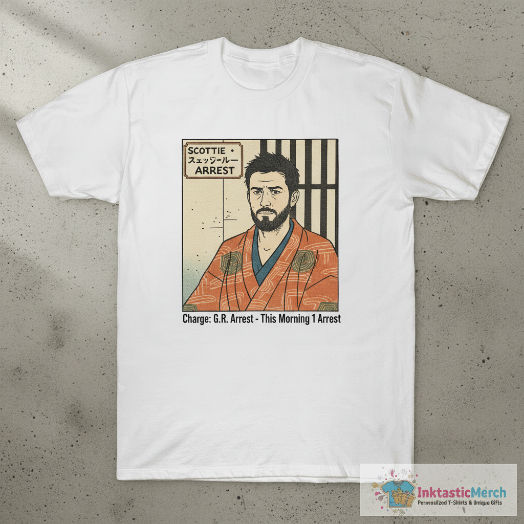 Arrest Funny Scottie Scheffler Mug Shot Shirt 1 Arrest Funny Scottie Scheffler Mug Shot Shirt