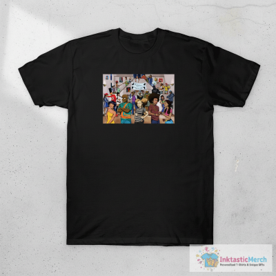 Black Cartoon Reunion #1 T-Shirt