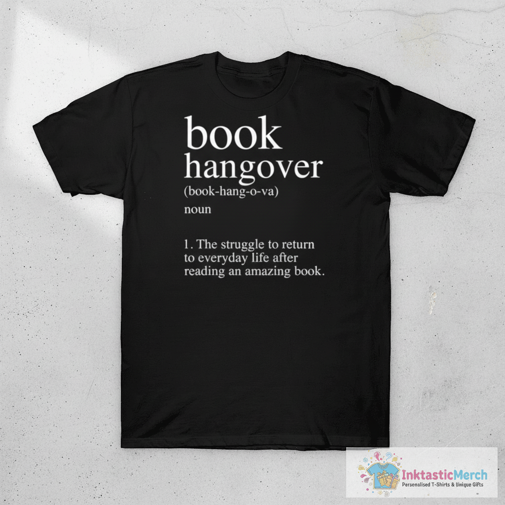 Book hangover noun shirt 1 Book hangover noun shirt