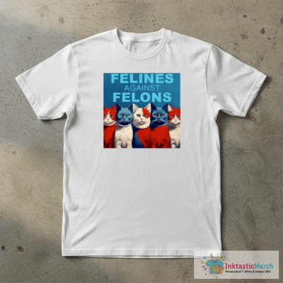 Cat Felines Against Felons Shirt