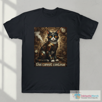 Cat This Cannot Continue T-Shirt