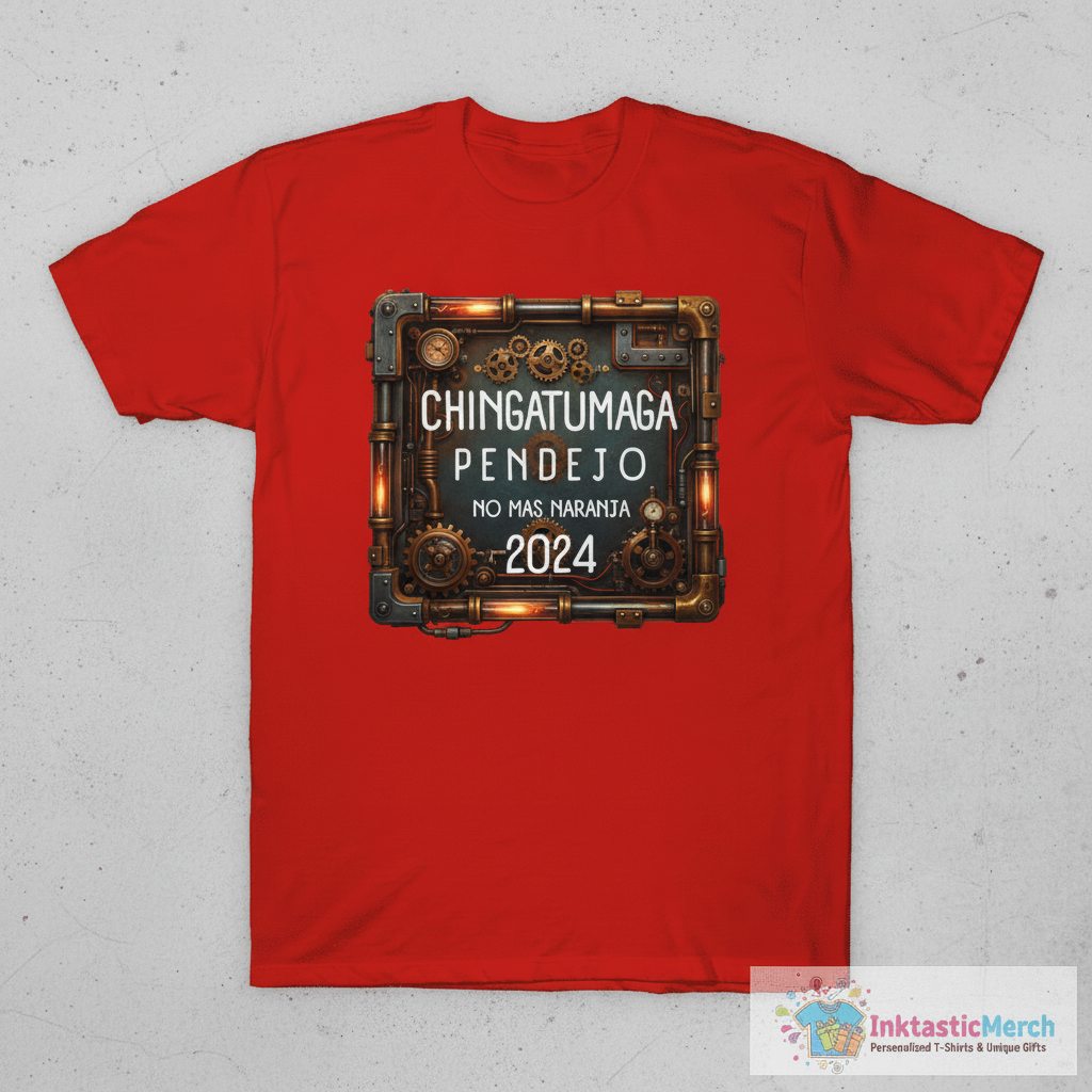 Chingatumaga Pendejo No Mas Naranja 2024 T-Shirt 1 Chingatumaga Pendejo No Mas Naranja 2024 T-Shirt