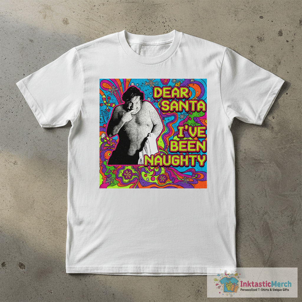 Chris Farley Dear santa i’ve been naughty Christmas sweater 1 Chris Farley Dear santa i’ve been naughty Christmas sweater