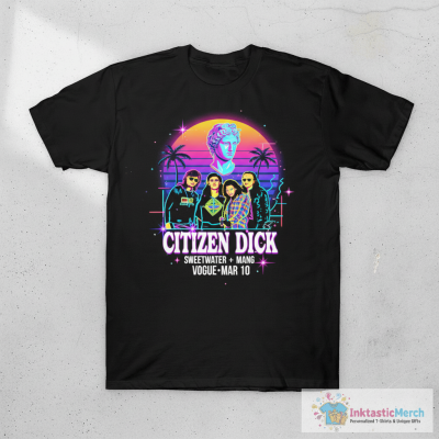 Citizen Dick Vintage Rock Tee Fictional 90s T-Shirt