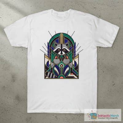 Cute watercolor raccoon T-Shirt