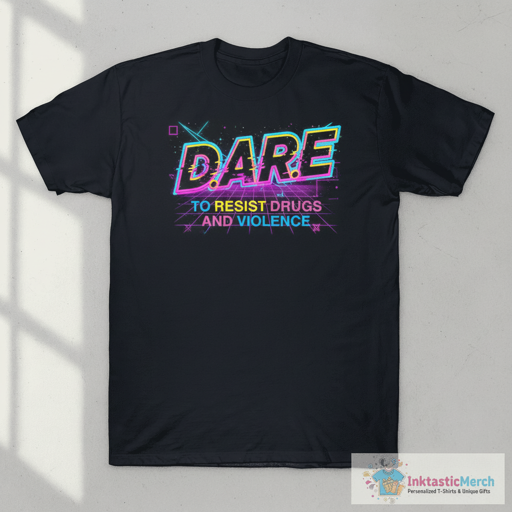 Dare to resist drugs and violence shirt 1 Dare to resist drugs and violence shirt
