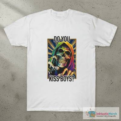 Do You Kiss Boys Rainbow Reaper T-Shirt