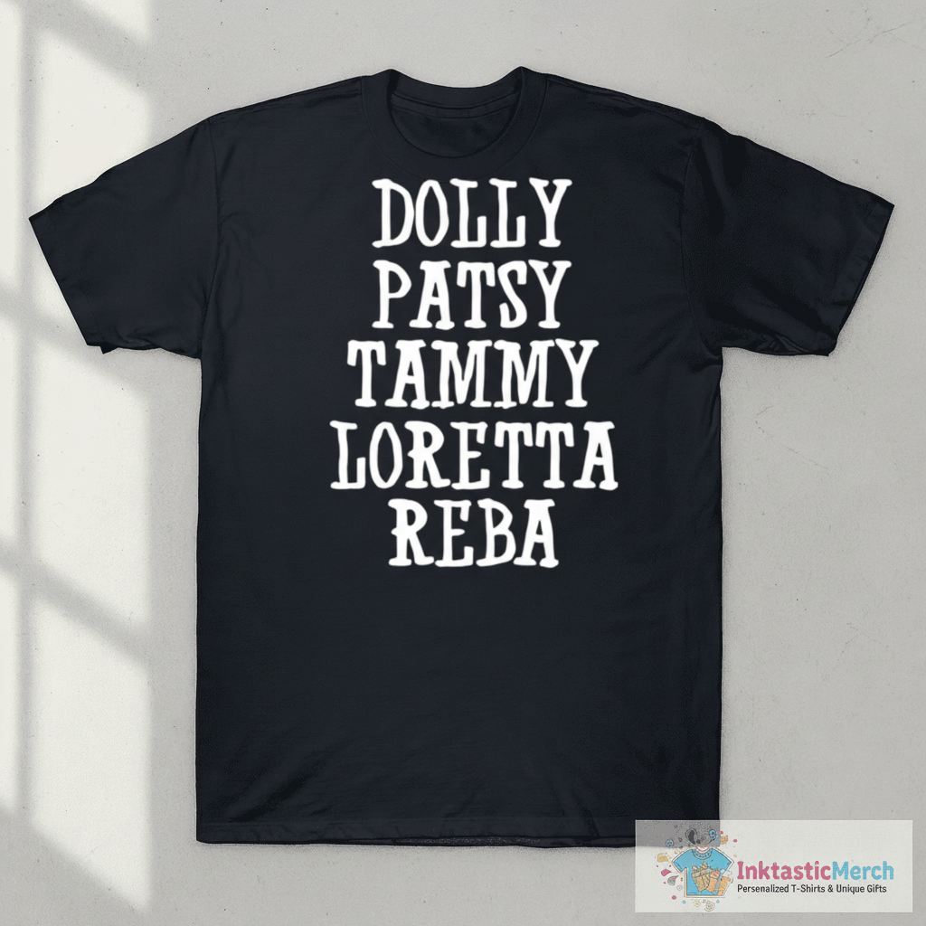 Dolly patsy tammy loretta reba shirt 1 Dolly patsy tammy loretta reba shirt