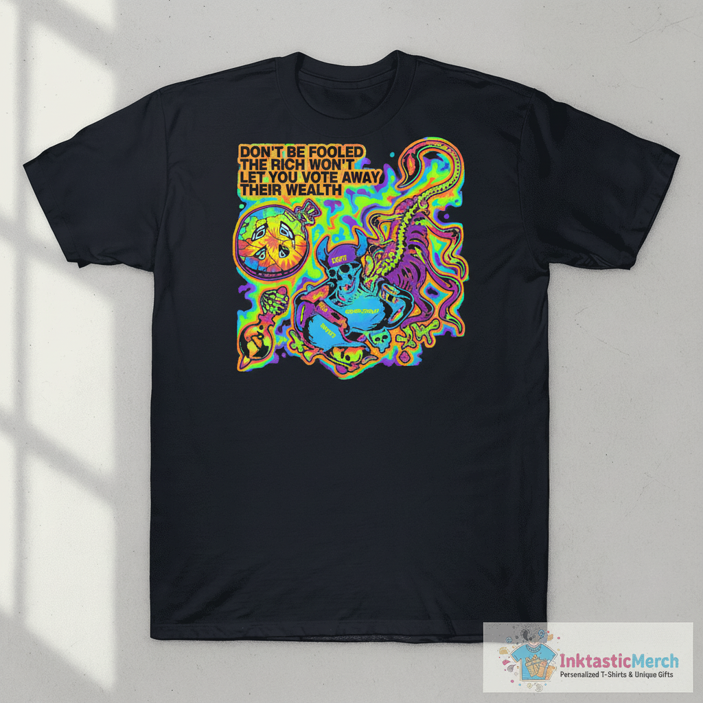 Don’t Be Fooled The Rich Won’t Let You Vote Away Their Wealth Shirt 1 Don’t Be Fooled The Rich Won’t Let You Vote Away Their Wealth Shirt