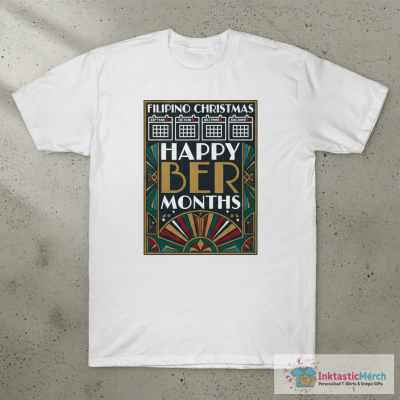 Filipino christmas happy ber months shirt