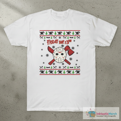Friday the 13th Christmas sweater