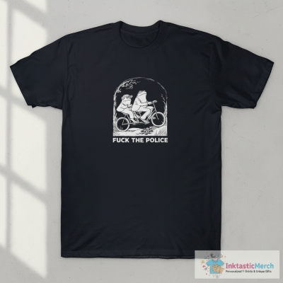 Frog And Toad Fuck The Police T-Shirt