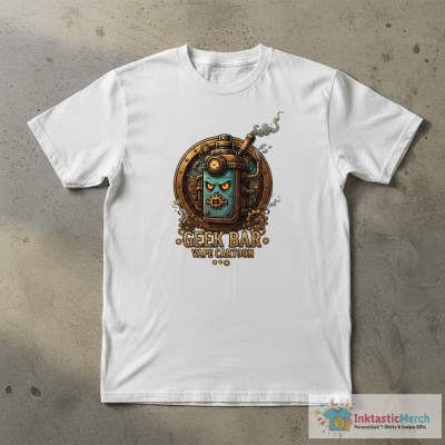 Geek Bar Vape Cartoon T-Shirt