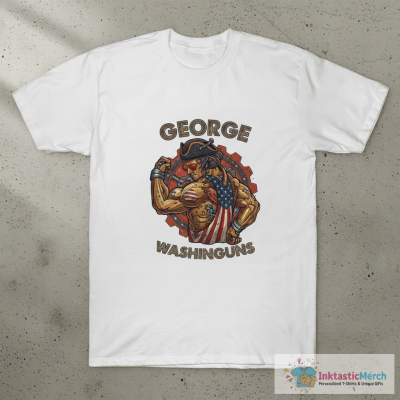 George Washinguns T-Shirt Funny George Washington Workout