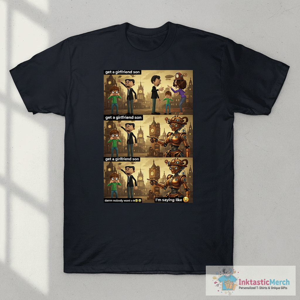 Get A Girlfriend Son Or A Boyfriend He’s Bi Shirt 1 Get A Girlfriend Son Or A Boyfriend He’s Bi Shirt