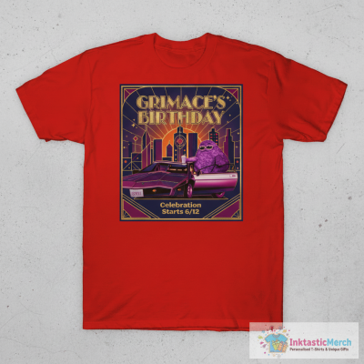 Grimace Birthday Shirt
