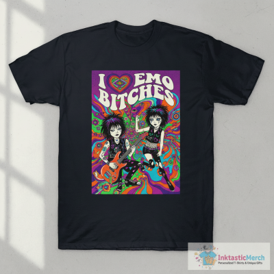 I Love Emo Bitches T-Shirt