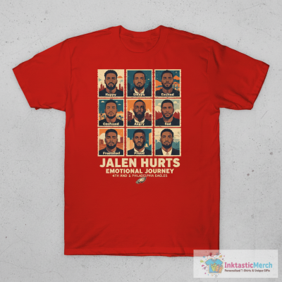 Jalen Hurts Smile 4Th And 1 Philadelphia Eagles T-Shirt