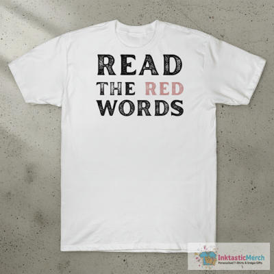 Jen Hamilton Read The Red Words Shirt