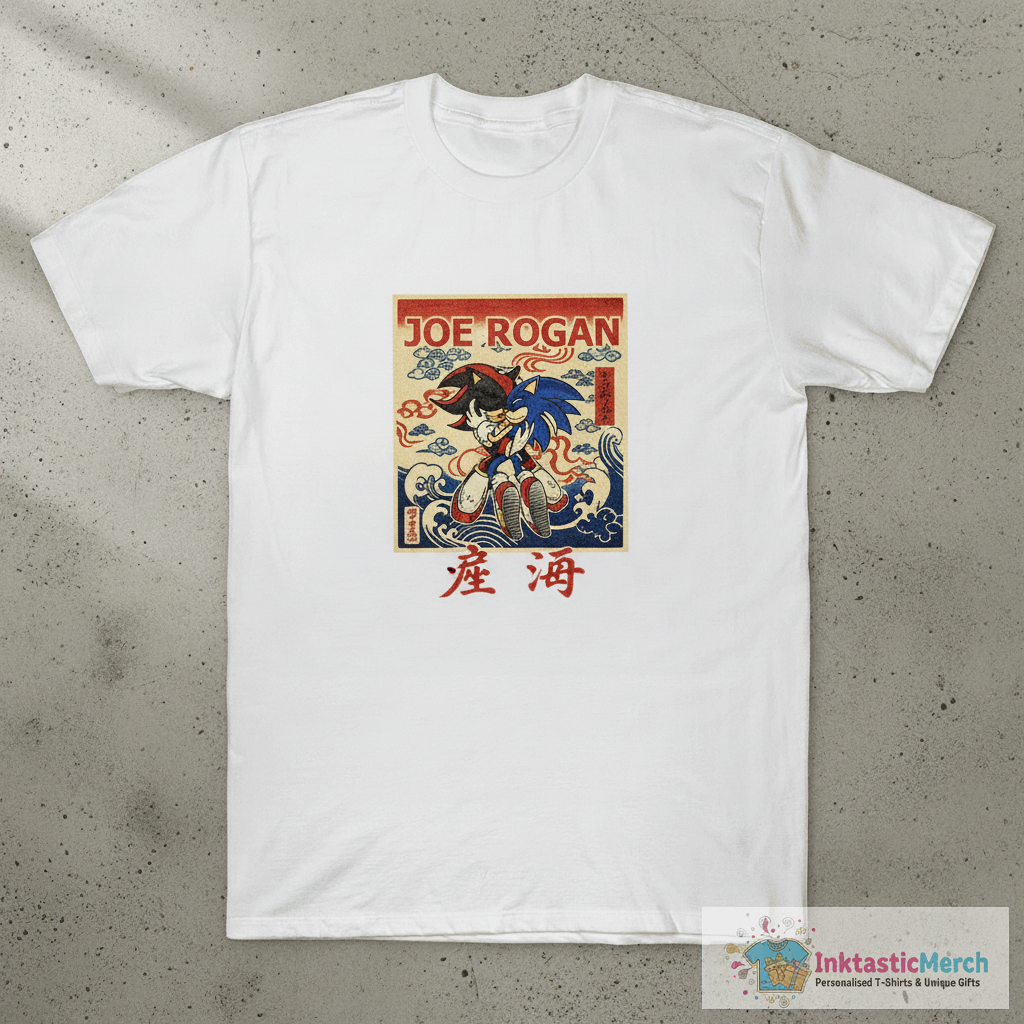 Joe Rogan Podcast Sonic Hedgehog T-Shirt 1 Joe Rogan Podcast Sonic Hedgehog T-Shirt