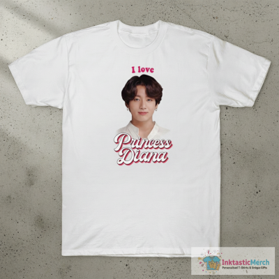 Jungkook Love Princess Diana Shirt