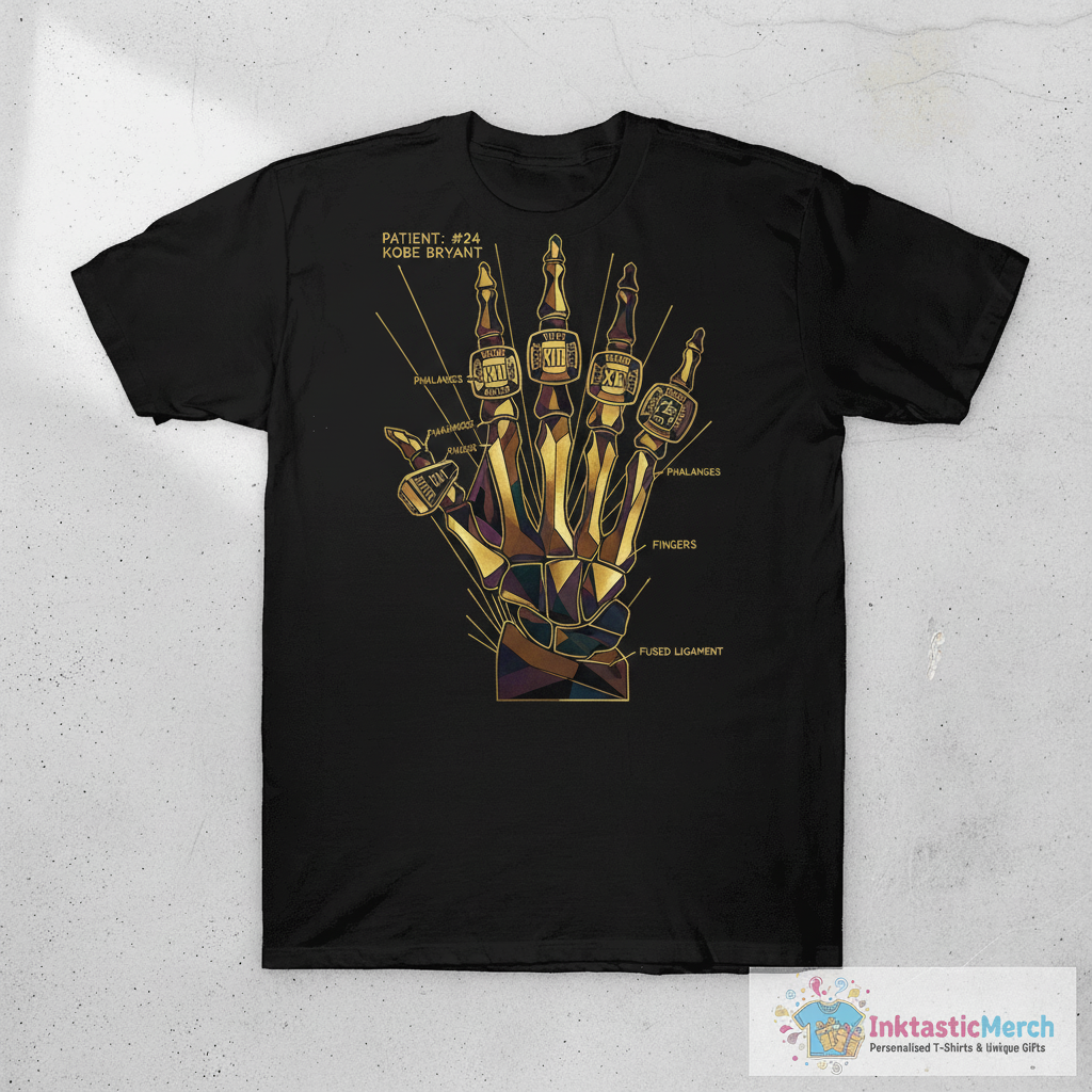Kobe Hand Xray shirt 1 Kobe Hand Xray shirt