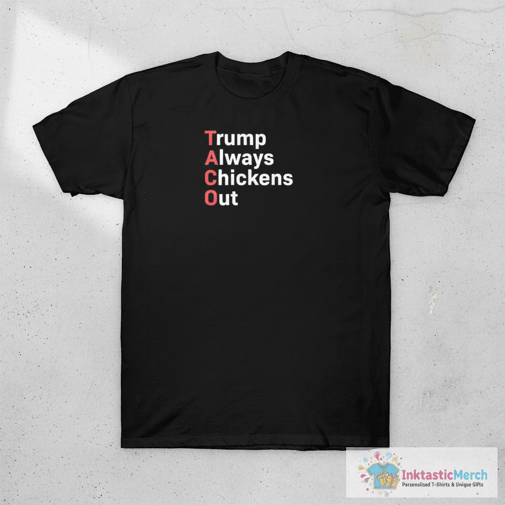 Lawrence O’Donnell Taco Trump Always Chickens Out T-Shirt 1 Lawrence O’Donnell Taco Trump Always Chickens Out T-Shirt