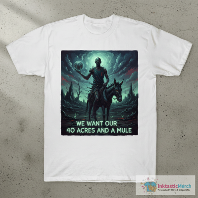 Michael Jordan We Want Our 40 Acres And A Mule T-Shirt