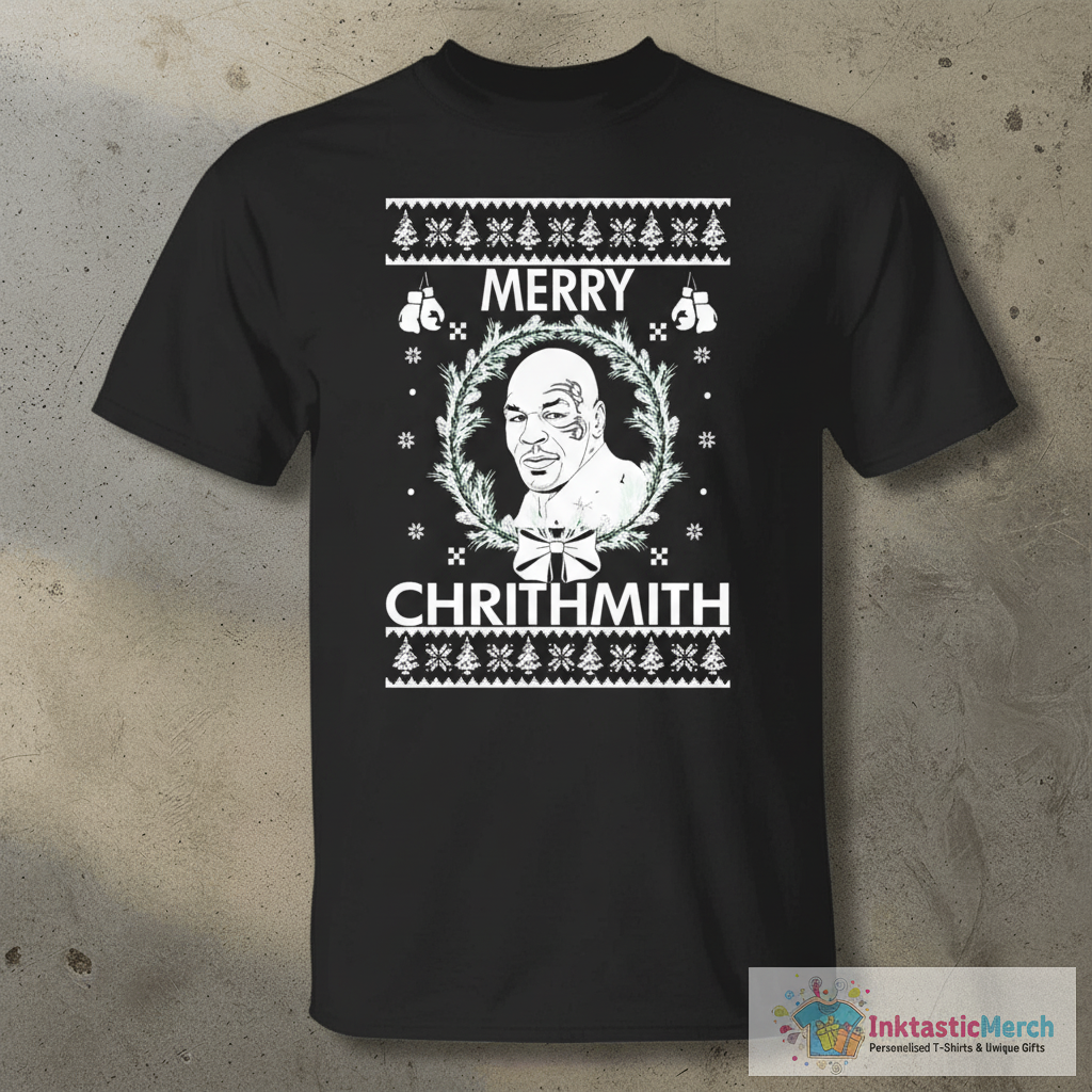Mike Tyson Merry Chrithmith Christmas Sweater 1 Mike Tyson Merry Chrithmith Christmas Sweater