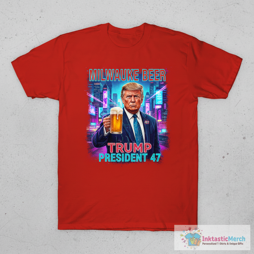 Milwaukee Beer Trump President 47 T-Shirt 1 Milwaukee Beer Trump President 47 T-Shirt