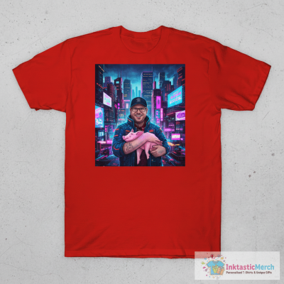 Minnesota Gov Tim Walz Holding A Piglet T-Shirt