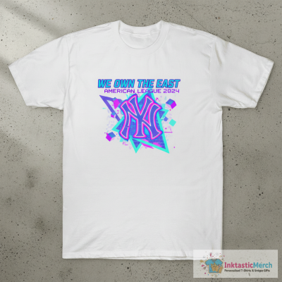 New York Yankees American League 2024 We Own The East T-Shirt
