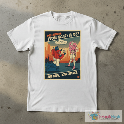 Optimus Prime Transformers Funny Parody T-Shirt