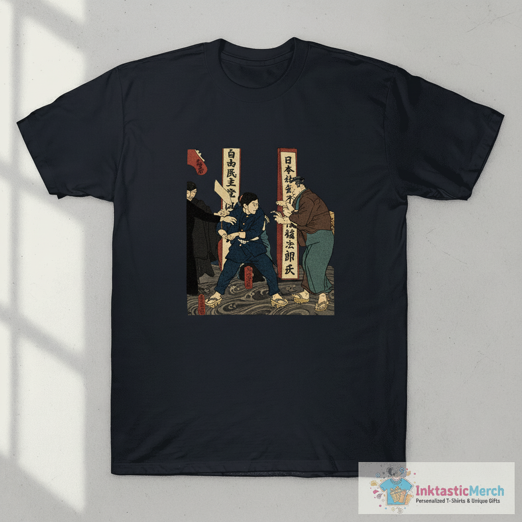 Otoya Yamaguchi T-Shirt Otoya Yamaguchi Assassination 1 Otoya Yamaguchi T-Shirt Otoya Yamaguchi Assassination