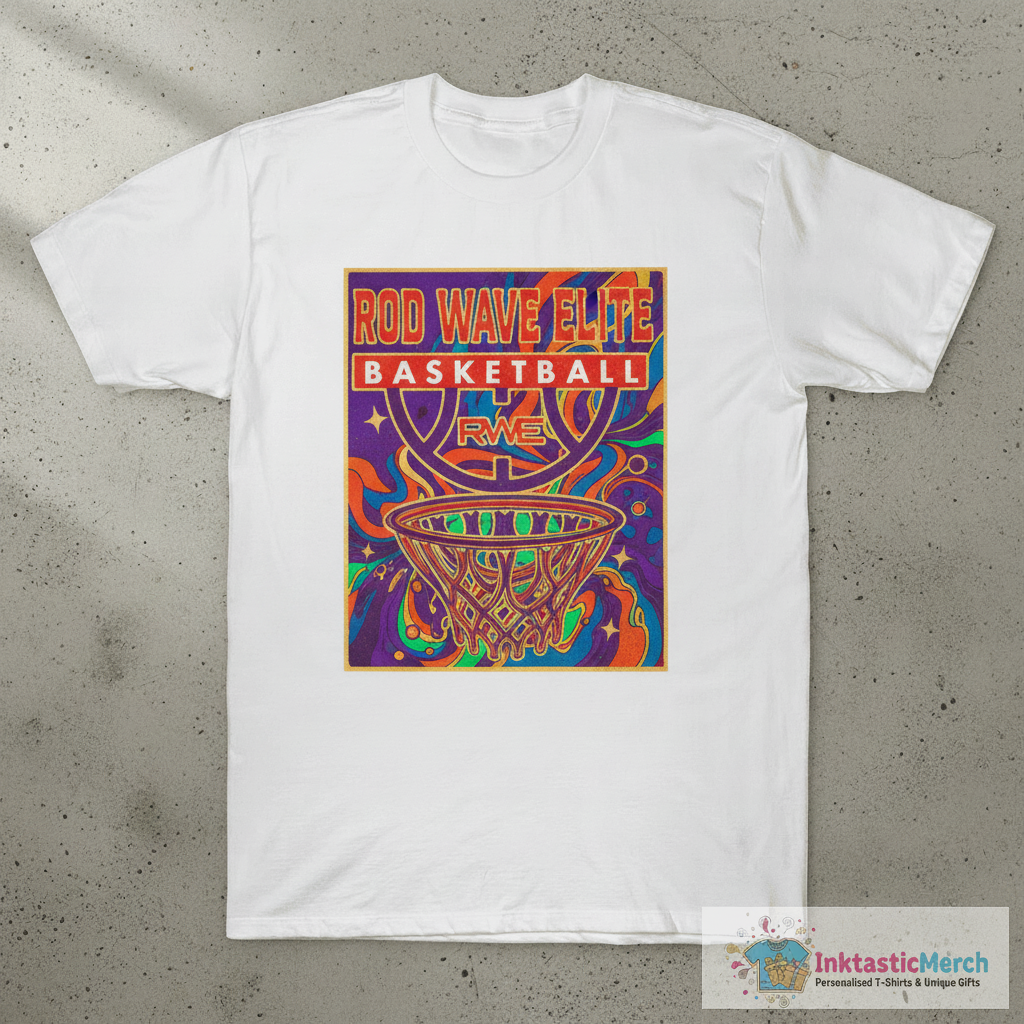 Rod Wave Elite Basketball Rwe Logo T-Shirt 1 Rod Wave Elite Basketball Rwe Logo T-Shirt
