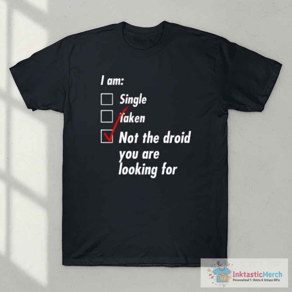 Single Taken Droid T-Shirt 1 Single Taken Droid T-Shirt