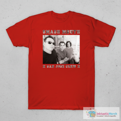 Smash mouth x san Jose Crew x shirt