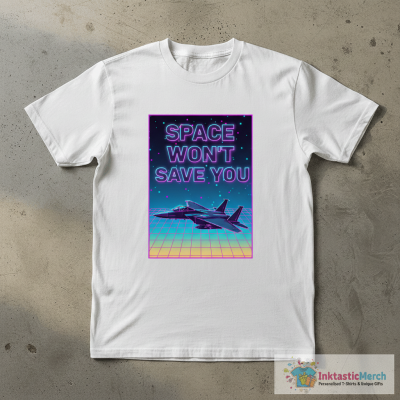 Space Won’t Save You F-15 Eagle Poster