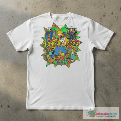 The Simpsons Homerpalooza shirt