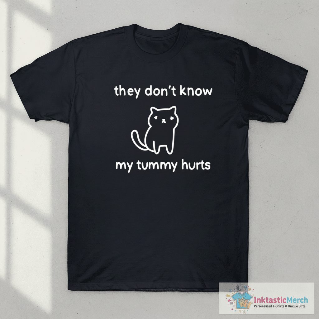 They Don’t Know My Tummy Hurts Shirt 1 They Don’t Know My Tummy Hurts Shirt