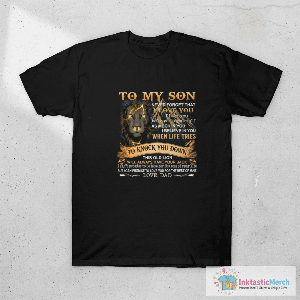 To my son never forget that i love you i hope you mug 1 To my son never forget that i love you i hope you mug