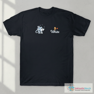 Tom And Jerry Off White T-Shirt