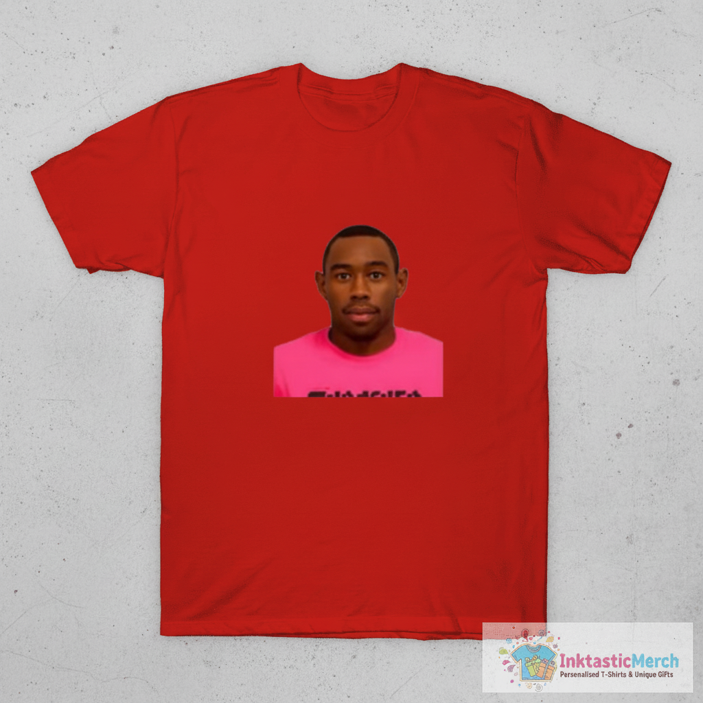 Tyler The Creator Mugshot T-Shirt 1 Tyler The Creator Mugshot T-Shirt