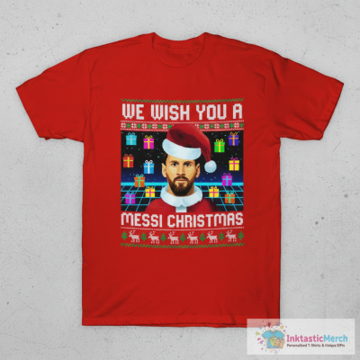 We Wish You A Messi Christmas Sweater