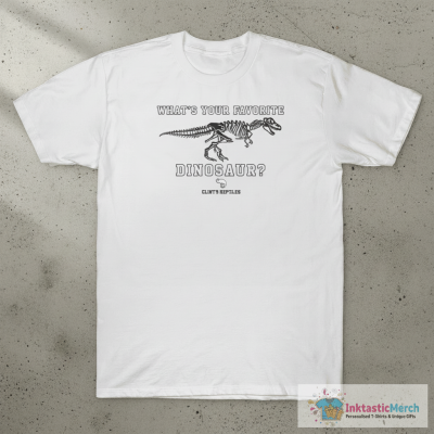 What’s Your Favorite Dinosaur Clint’s Reptiles Shirt