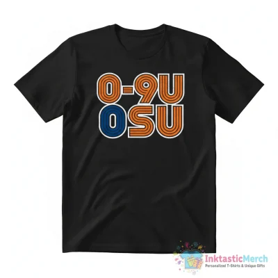 0-9U OSU logo Oklahoma State Cowboys shirt - High Quality Printed T-Shirt