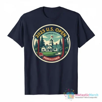 2025 U.S. Open Oakmont CC Pennsylvania shirt - High Quality Printed T-Shirt