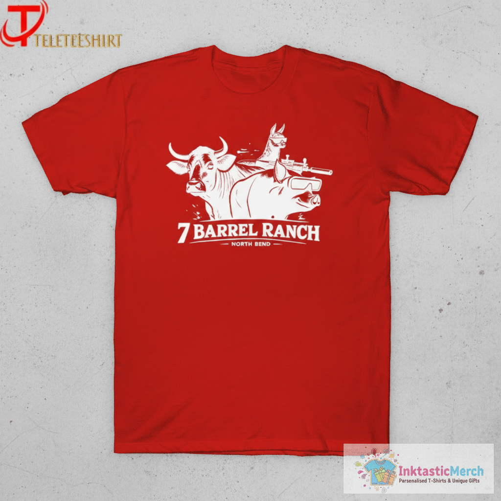 7 Barrel Ranch North Bend T-shirts 1 7 Barrel Ranch North Bend T-shirts