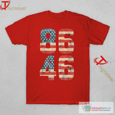 8646 Meaning American Flag T-shirts